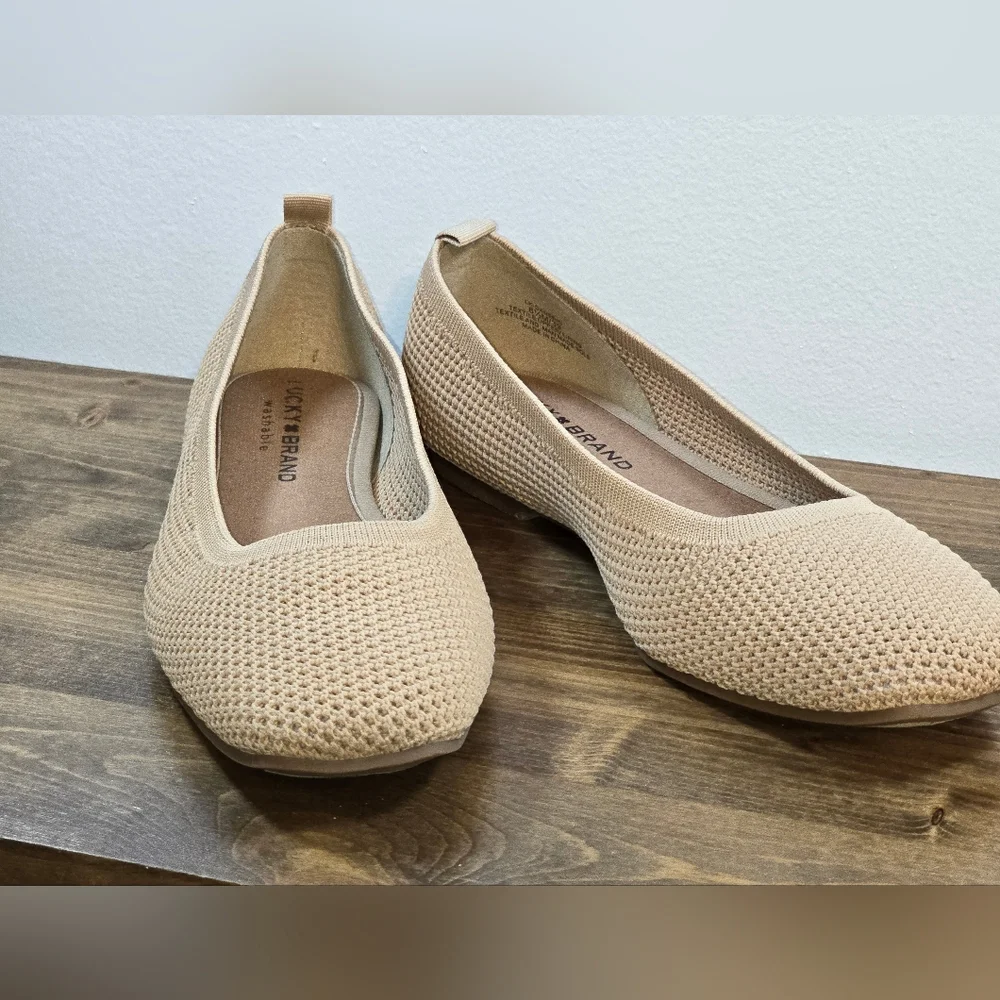 NWOT Lucky Brand Slip-on Ballet Flats Women's Size 8.5M - Picture 2 of 7